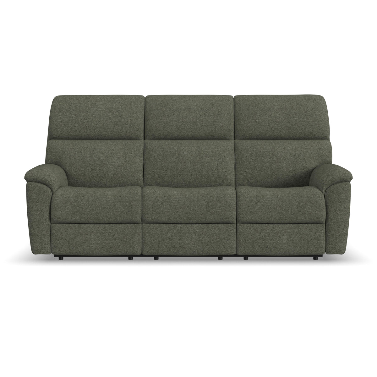 Porter Transitional Power Reclining Sofa With Console & Power Headrests & Lumbar | Flexsteel