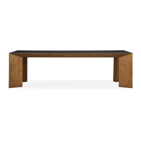 Kelvin Modern Dining Table Gray / Woodtone - Light Brown / Dark Gray by Uttermost - View 1