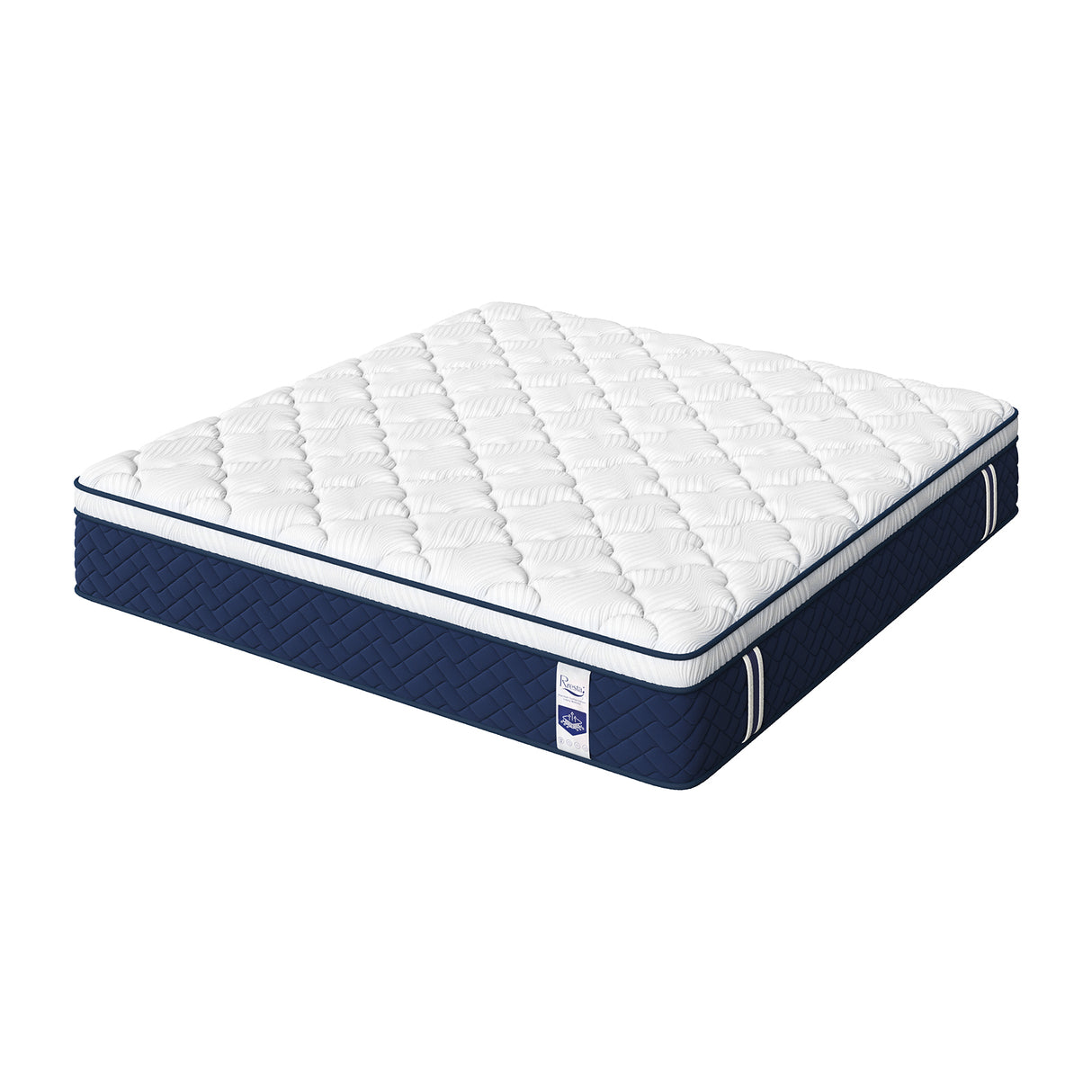 RRESTA Hotel Collection 12-Inch King Size Medium-Firm Hybrid Mattress with 5-Zone Support for Back & Hip Relief, Fiberglass-Free, CertiPUR-US Certified