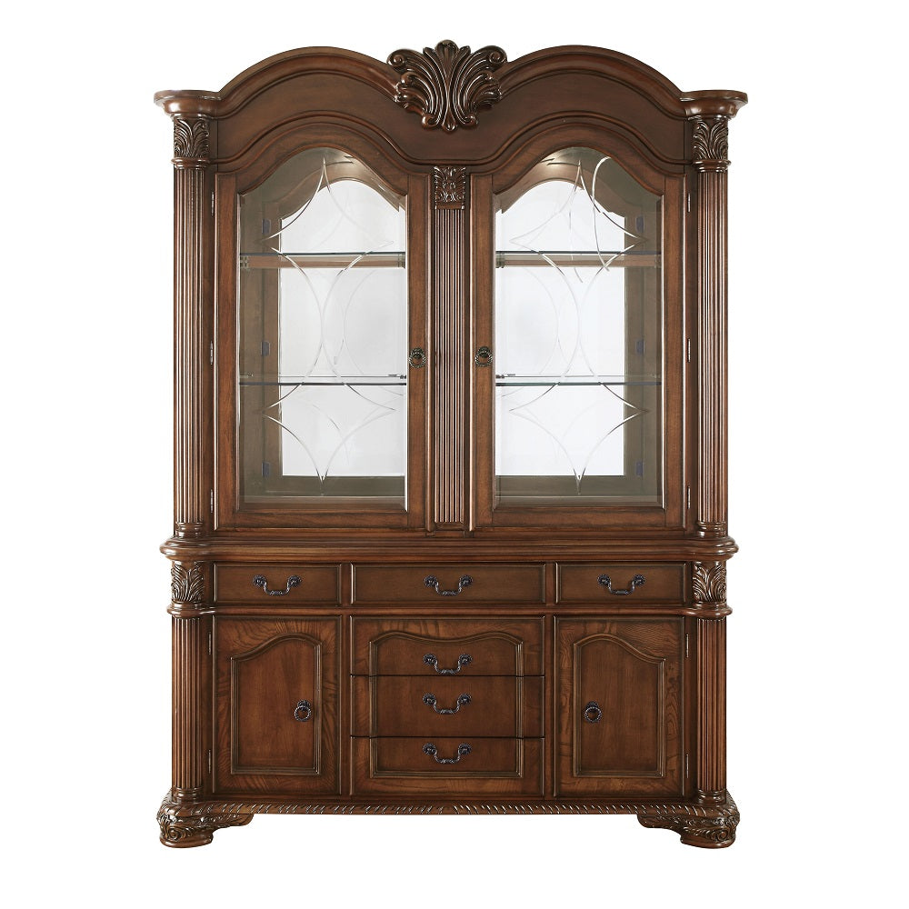 Acme - Chateau De Ville Buffet & Hutch 04079A Cherry Finish