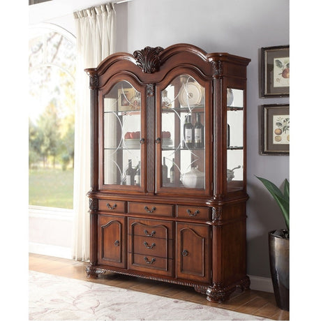 Acme - Chateau De Ville Buffet & Hutch 4079 Cherry Finish