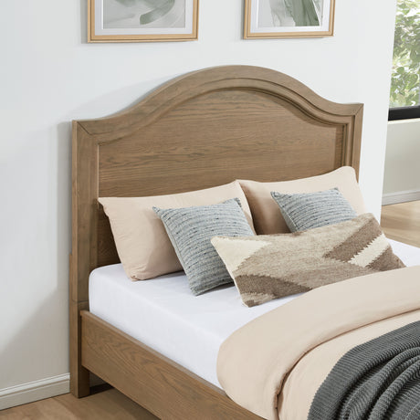 Arlington King Panel Bed - Dark Brown | Flexsteel