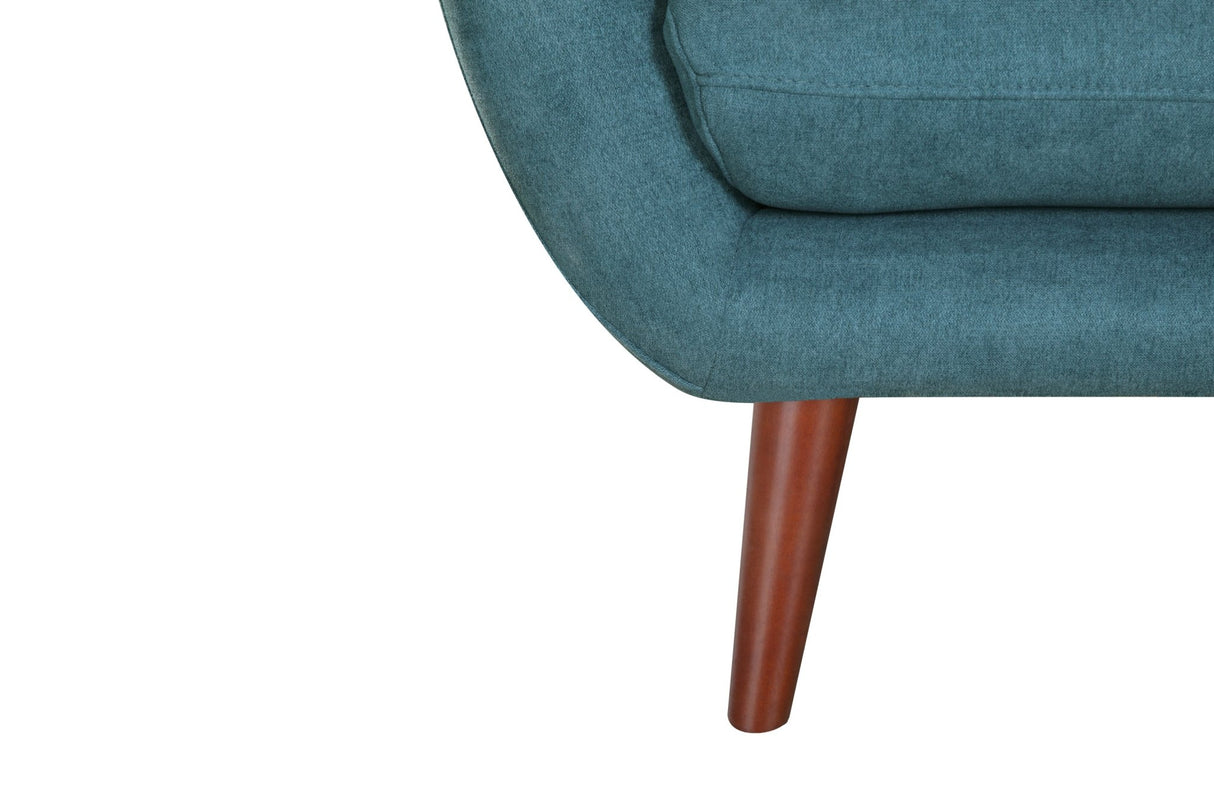 BRENNA SOFA - TEAL | Home Elegance USA