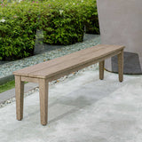 Forsyth Outdoor Bench - Dark Gray by Uttermost - View 5
