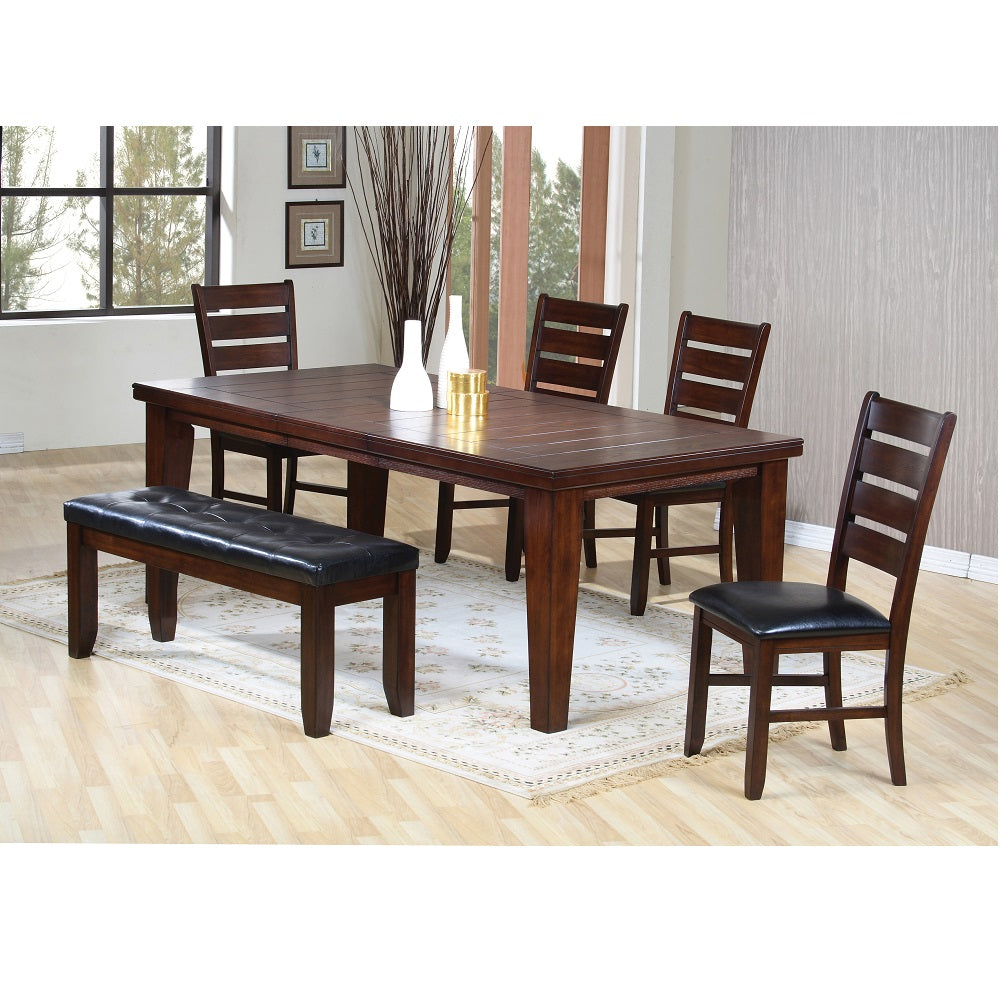 Acme - Urbana Dining Table 4620 Cherry Finish