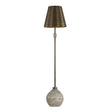 Jaycee Dark Travertine Buffet Lamp Brass / Gold / Gray - Bronze / Gray by Uttermost - View 1