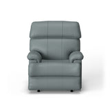 Geneva Transitional Leather Power Rocking Recliner | Flexsteel