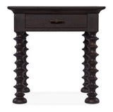 Big Sky Turned Leg End Table - Black by Hooker Furniture - View 3