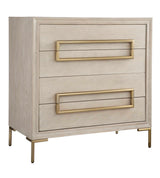 Alessia Light Oak Accent Chest - Gray by Uttermost - View 4