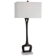Darbie Iron Table Lamp - Black / White by Uttermost - View 1