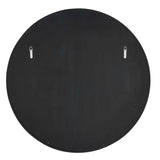 Helia Round Mirror - Black by Uttermost - View 6