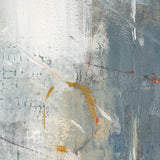 Blueprint Hand Painted Modern Art Black / Blue / Gold / Gray / Orange / White - Blue / Gray by Uttermost - View 5