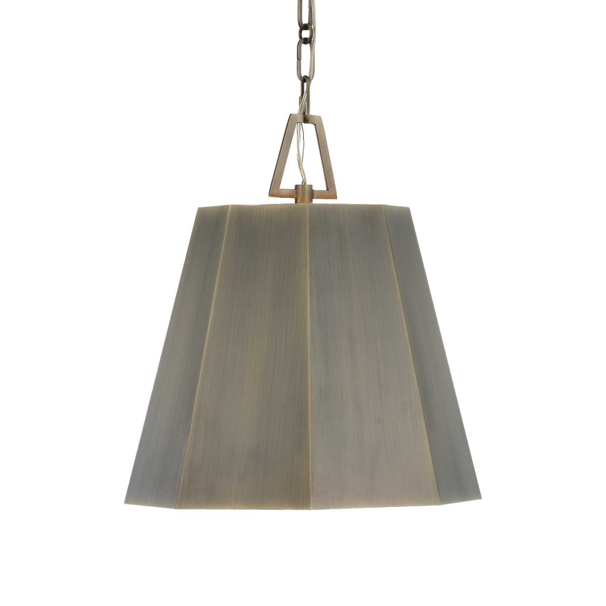 Granada 1 Light Hexagon Pendant - Dark Gray by Uttermost - View 5