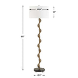 Remolino Floor Lamp - Bronze by Uttermost - View 7