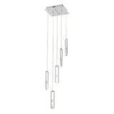Elysian 5 Light Chandelier // Chrome  | Finesse - Home Elegance USA