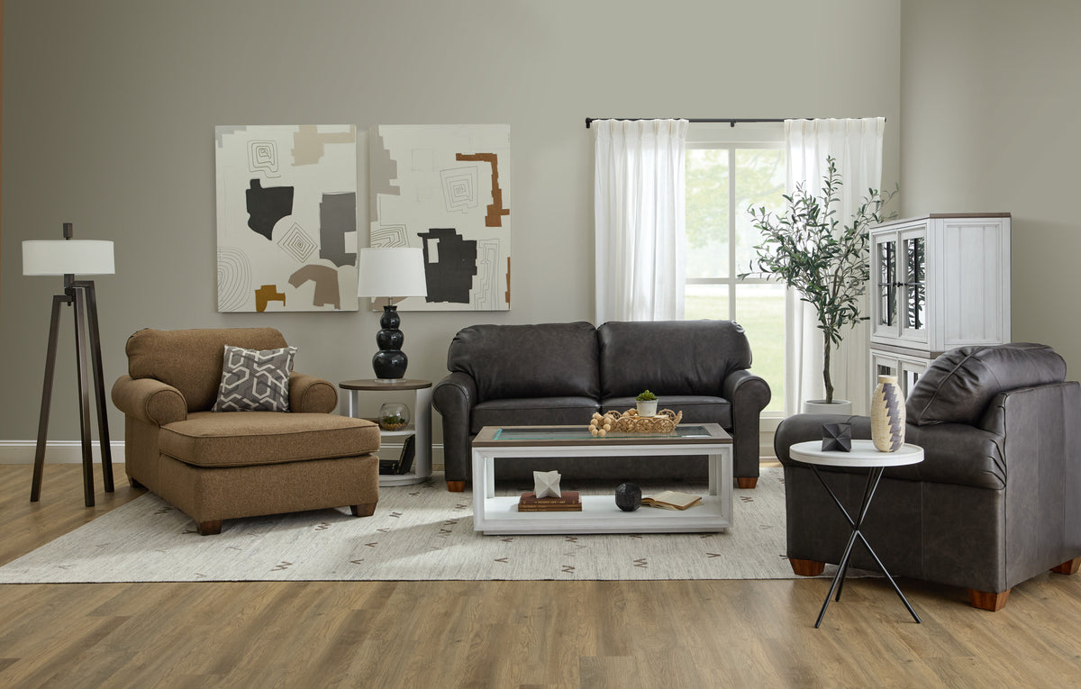 Thornton Fabric Chaise Lounge | Flexsteel