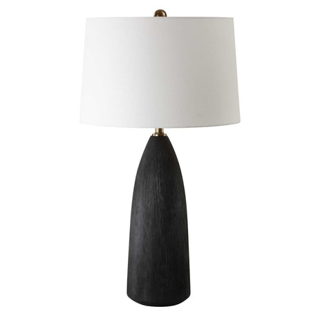 Jett Black Table Lamp by Uttermost - View 4