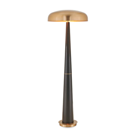 Davis Floor Lamp Black,Brass,Gold - Black / Gold by Uttermost - View 1