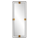 Cornerstone Oversized Mirror - Black by Uttermost - View 1