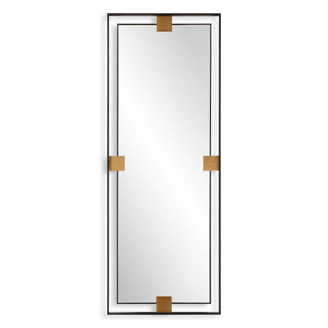 Cornerstone Oversized Mirror - Black by Uttermost - View 1