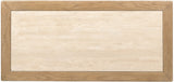 Driftwood One-Drawer Nightstand With Stone Buckboard - Light Brown by Hooker Furniture - View 3