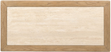 Driftwood One-Drawer Nightstand With Stone Buckboard - Light Brown by Hooker Furniture - View 3