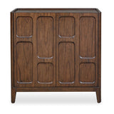 On The Block 2 Door Cabinet Walnut - Dark Brown by Uttermost - View 1