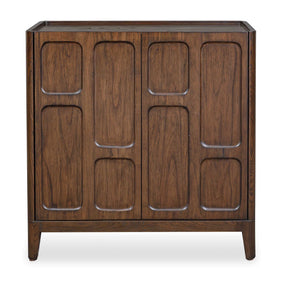 On The Block 2 Door Cabinet Walnut - Dark Brown by Uttermost - View 1