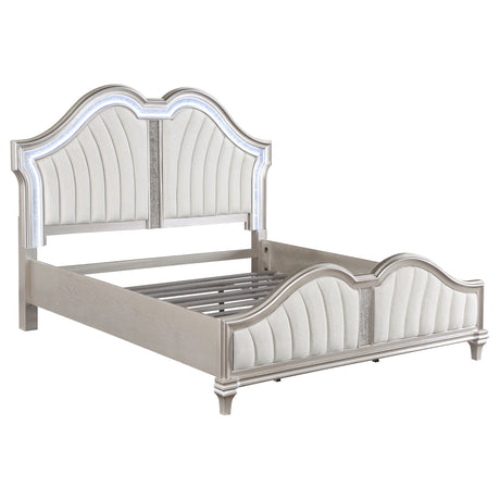 Evangeline Silver Oak 4-piece Eastern King Bedroom Set - sold by Home Elegance USA