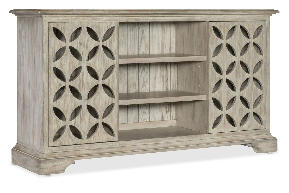 Commerce And Market Underhill Entertainment Console - Beige by Hooker Furniture - View 1