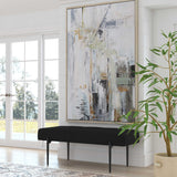 Natural Springs Hand Painted Canvas Art - Light Gray by Uttermost - View 7