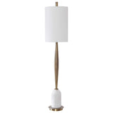 Minette Mid-Century Buffet Lamp - White / Yellow by Uttermost - View 3