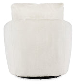 Bonnie Swivel Chair With Power Footrest - White by Hooker Furniture - View 5