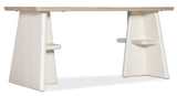 Commerce And Market Effie Writing Table - White / Light Brown by Hooker Furniture - View 1