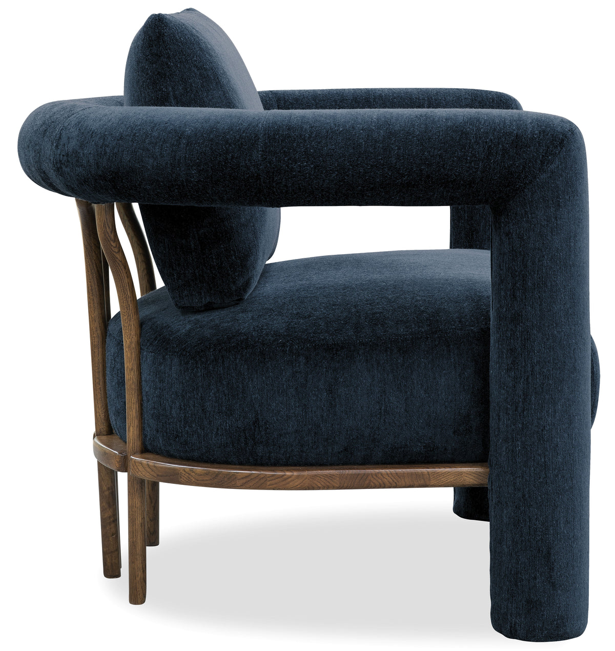 Harlow Accent Chair - Blue by Hooker Furniture - View 3
