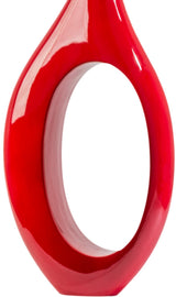 Trombone Red // Set of Two Vases  | Finesse