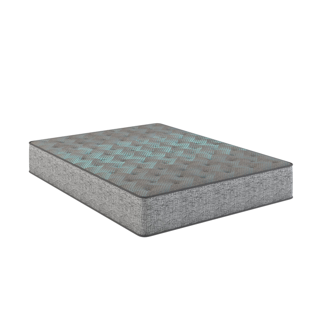 Restonic Comfort Care 11' Hybrid Mattress, Medium Comfort, Grey+Blue Foam, Queen Size