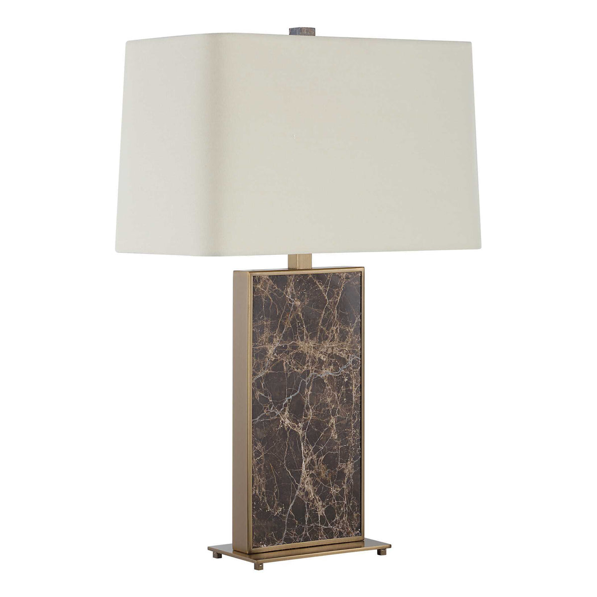 Lafferty Marble Table Lamp - Dark Brown by Uttermost - View 4