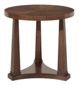 Archives Round End Table - Dark Brown by Hooker Furniture - View 9