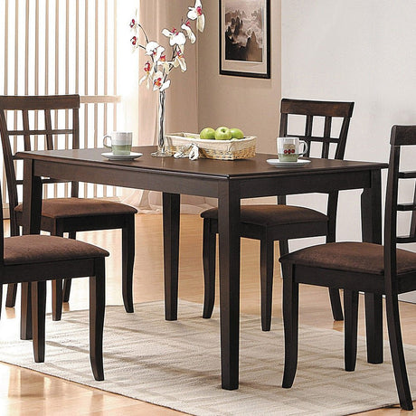 Cardiff Dining Table 6850 Espresso Finish | Acme - 6850 - Home Elegance USA - 1