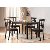 Cardiff Dining Table 6850 Espresso Finish | Acme - 6850 - Home Elegance USA - 3