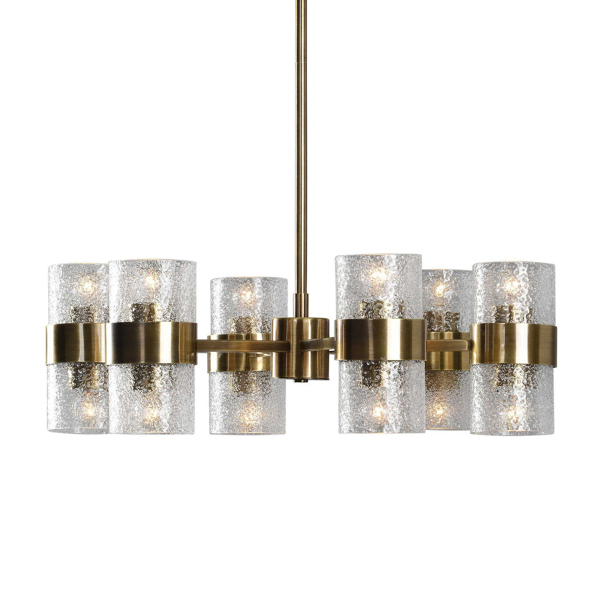 Marinot 12 Light Chandelier - Gold by Uttermost - View 1