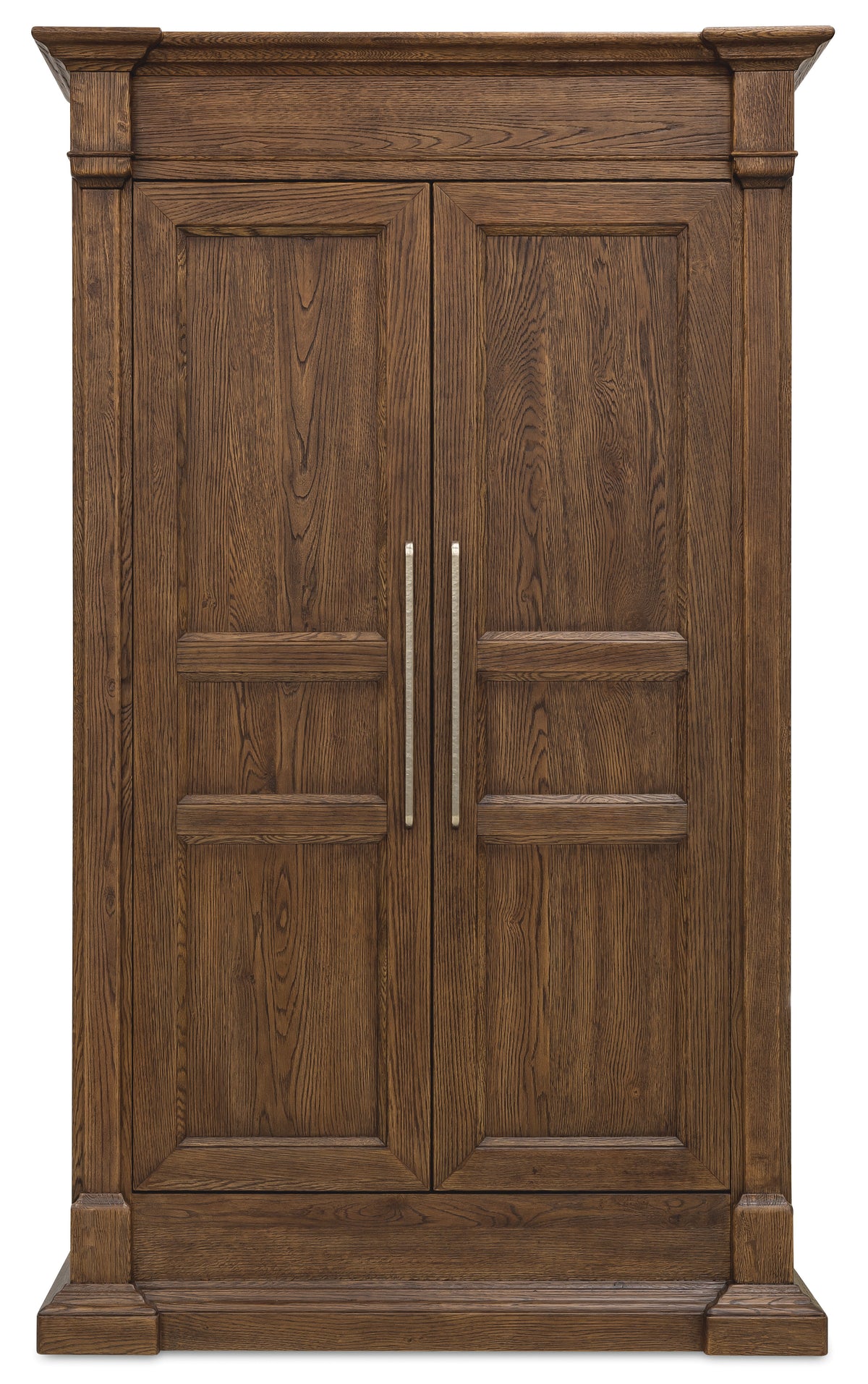 Driftwood Wardrobe Worn Saddle - Dark Brown by Hooker Furniture - View 4