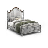 Plymouth Queen Poster Bed - Gray | Flexsteel