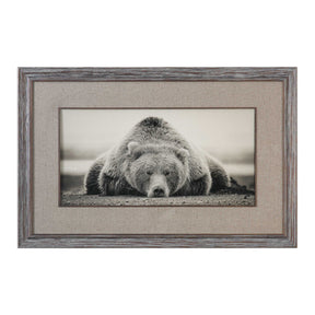 Deep Sleep Bear Print - Silver by Uttermost - View 1