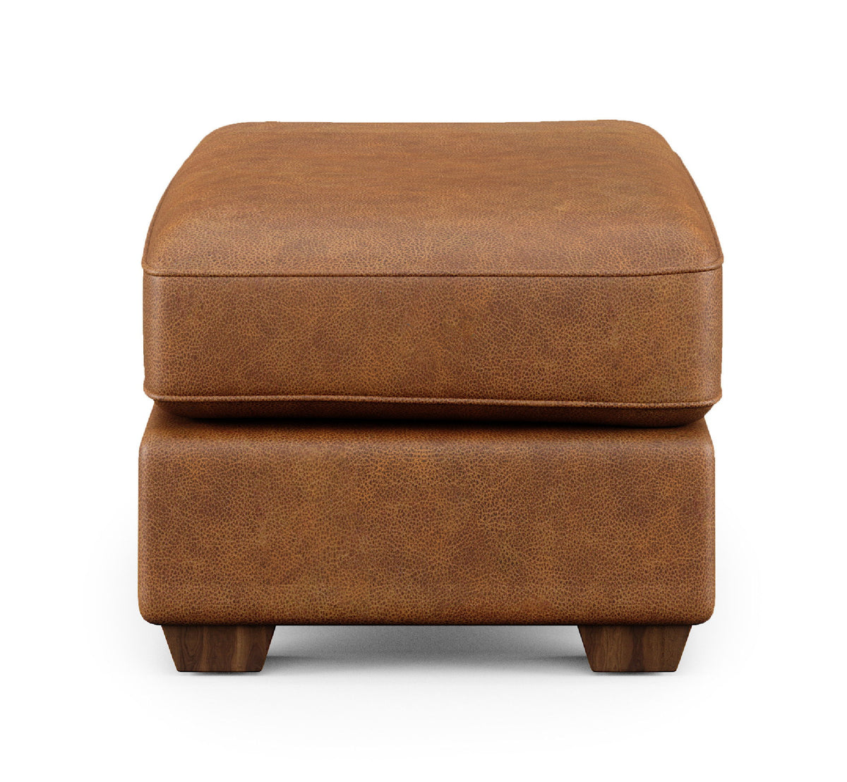 Thornton Leather Cocktail Ottoman | Flexsteel