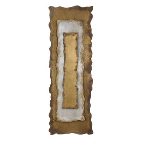 Jaymes Oxidized Panel - Gold / Light Brown by Uttermost - View 1
