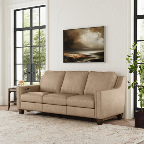 Finley Leather Power Inclining Sofa | Flexsteel