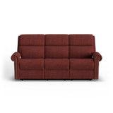 Bernard Power Reclining Sofa With Console, Power Headrest, & Lumbar | Flexsteel