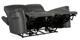 Lyra Zero Gravity Power Loveseat - Dark Gray by Hooker Furniture - View 5